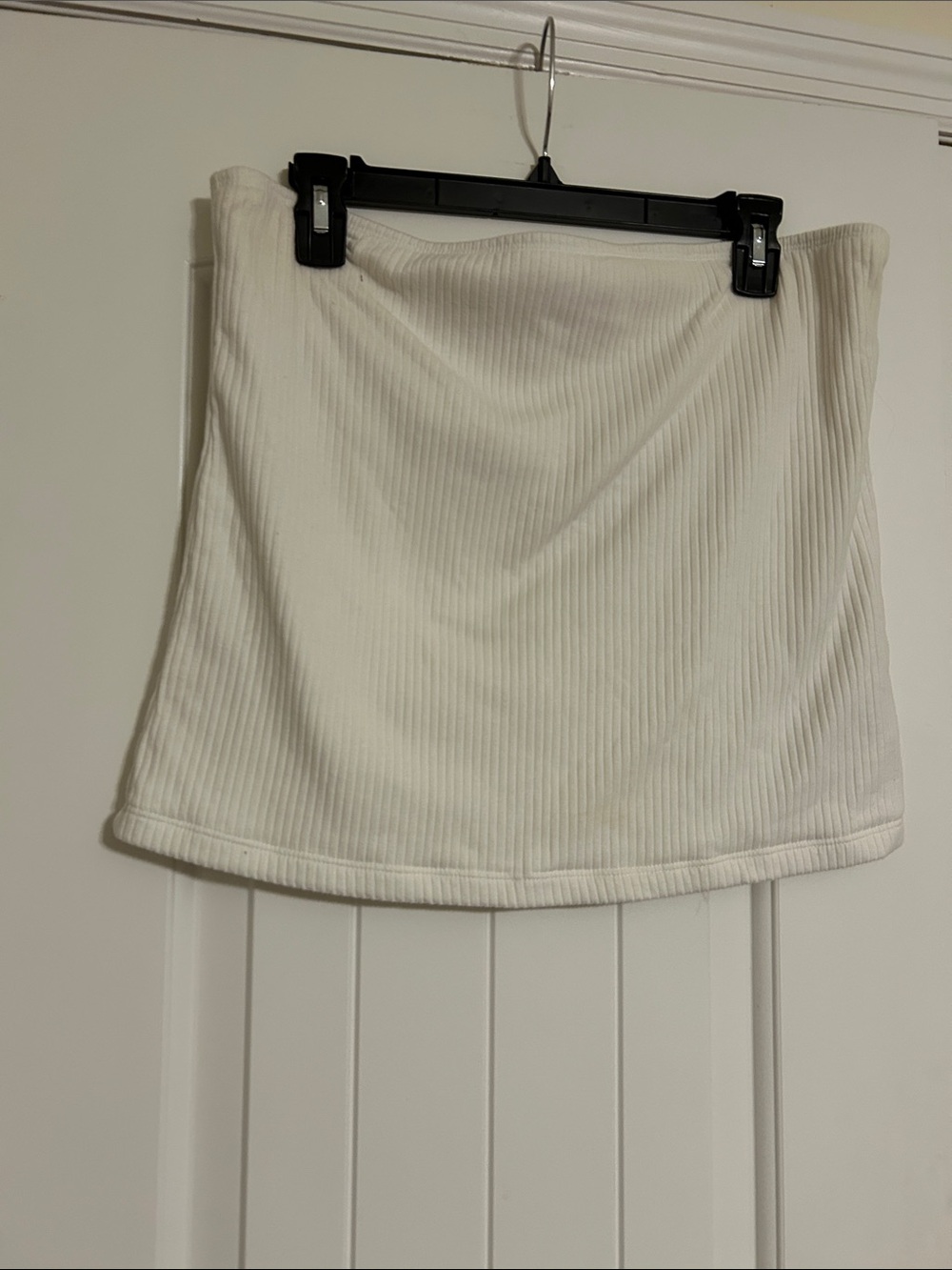 Old Navy White Ribbed Top